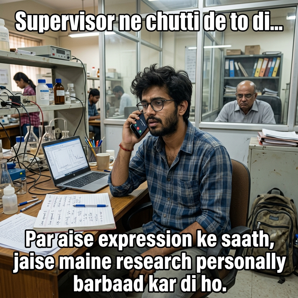 Supervisor Approved Leave: Rare academic weather event, please document immediately.